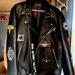 Leather Biker Jacket